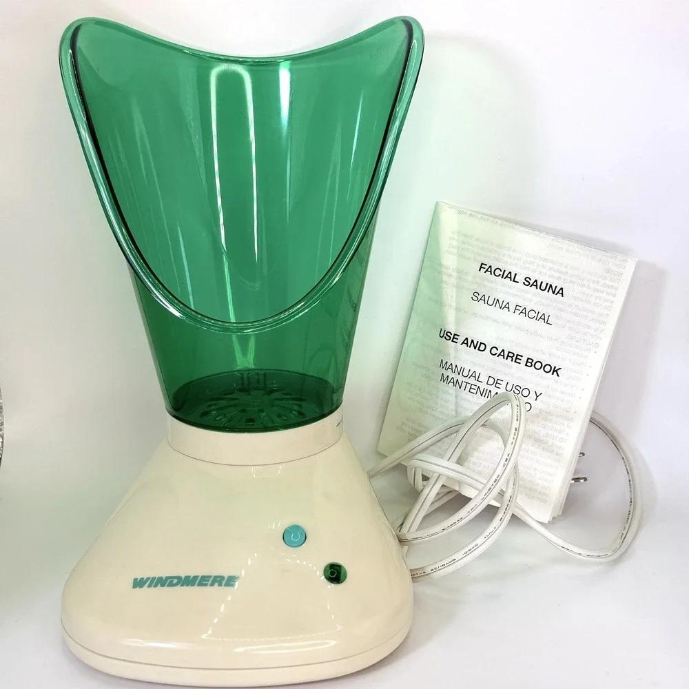 Vintage Windmere Facial Sauna WFS-1/727 Steam Spa Steamer Tested Works Treatment